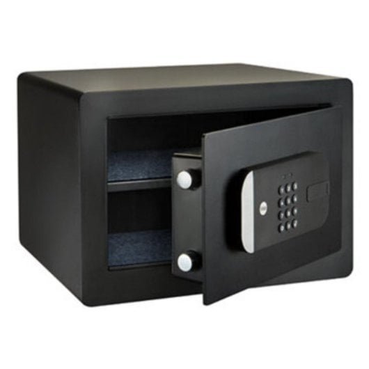 Caja fuerte Yale YSS/250/EB1 electrónica negra con llave y montaje suelo o pared