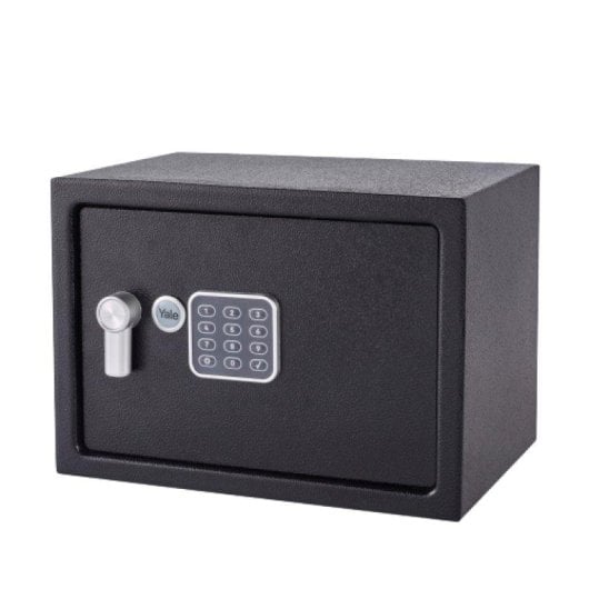 Caja fuerte Yale YEC/250/DB2 electrónica con alarma 16,3 L negra