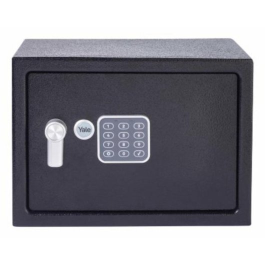 Caja fuerte Yale YEC/250/DB2 electrónica con alarma 16,3 L negra