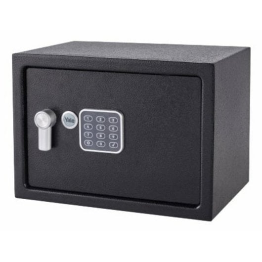 Caja fuerte Yale YEC/250/DB2 electrónica con alarma 16,3 L negra
