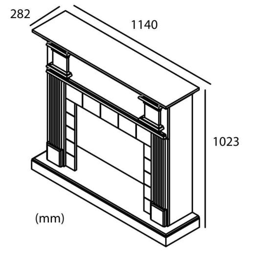 Cheminée Électrique Sined Caldera XXL 1500W Sol Télécommande Programmateur Hebdomadaire