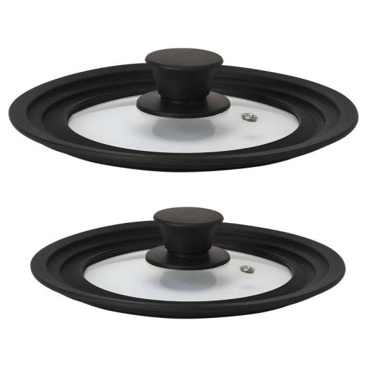 Tapa universal Briebe Totalid multidiámetro vidrio templado borde silicona