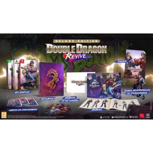 Videojuego Microids Double Dragon Revive Deluxe Edition multilingüe Nintendo Switch