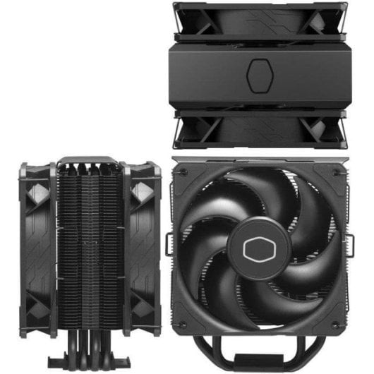 Refrigerazione Aria Cooler Master Socket LGA1700 AM5 120mm Hyper 212 Black X Duo PWM