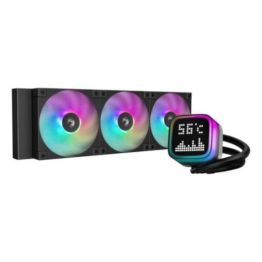 Refrigeração Líquida DeepCool LP360 360mm 3 Ventiladores LED RGB