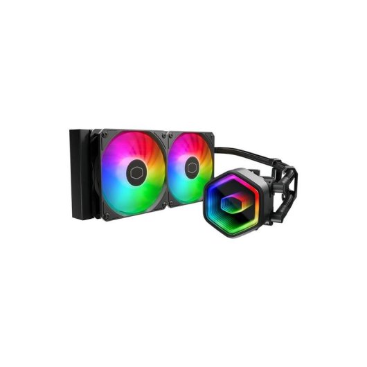 Refrigeración Líquida Cooler Master MasterLiquid 240 Core II 240mm 2 Ventiladores LED RGB