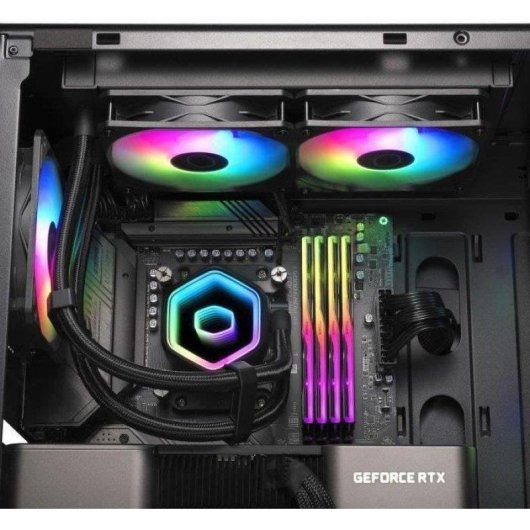 Refrigeración Líquida Cooler Master MasterLiquid 240 Core II 240mm 2 Ventiladores LED RGB