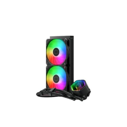 Refrigeración Líquida Cooler Master MasterLiquid 240 Core II 240mm 2 Ventiladores LED RGB