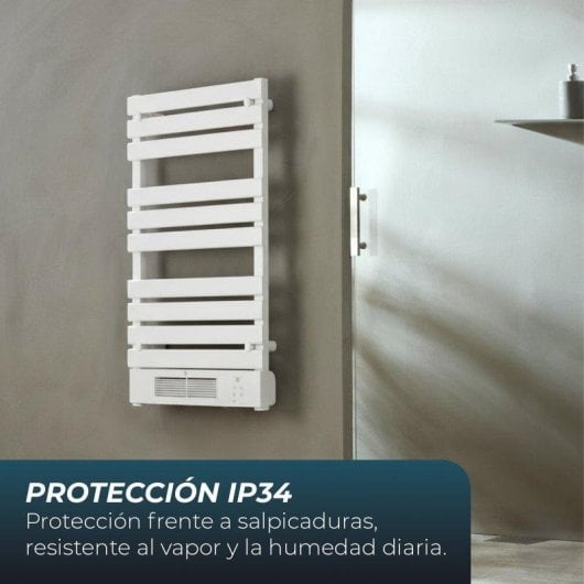 Toallero Eléctrico YOEVU 1500W 10 Barras Wifi Protección IP34