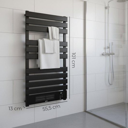 Toallero Eléctrico YOEVU 1500W 12 Barras Wifi Protección IP34