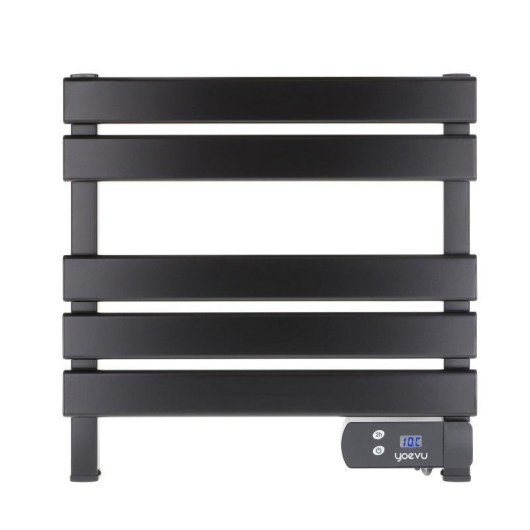 Toalheiro Elétrico Yoevu 150W Temporizador LED Proteção IP34 Montagem Parede