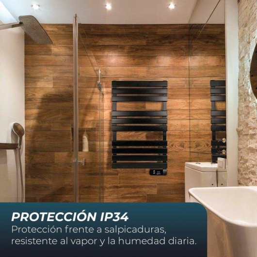 Toallero Eléctrico YOEVU 500W 10 Barras Protección IP34 Temporizador