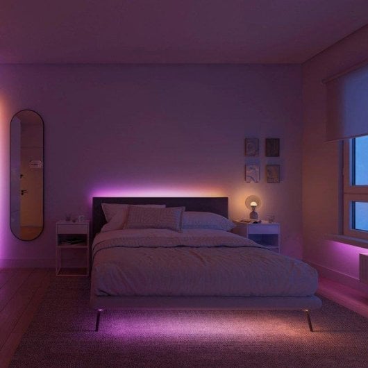 Fita LED Philips Hue Essentials 10M RGBIC 27,2W Recortável Alexa Google
