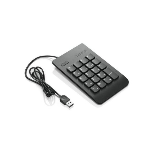 Teclado numérico Lenovo KBD_BO Num Keypad 1 de membrana USB compacto negro