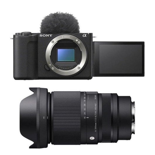 Cámara Mirrorless Sony ZV-E10 II 26MP 16-300mm f/3.5-6.7 DC OS 4K UHD WiFi
