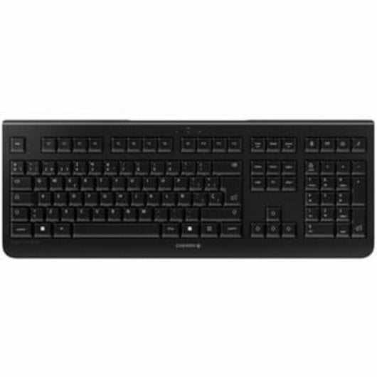 Teclado CHERRY KW 3000 inalámbrico de tamaño completo con reposamuñecas y teclas multimedia