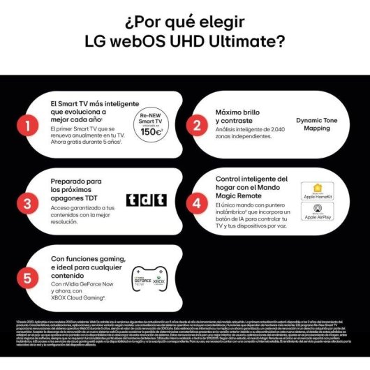 TV LG LED IA 43UA75006LA 43" 4K UltraHD 60Hz Smart TV WebOS HDR10