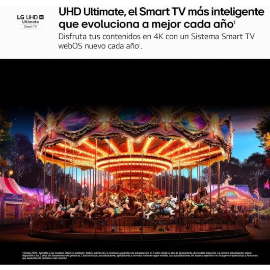 TV LG LED IA 43UA75006LA 43" 4K UltraHD 60Hz Smart TV WebOS HDR10