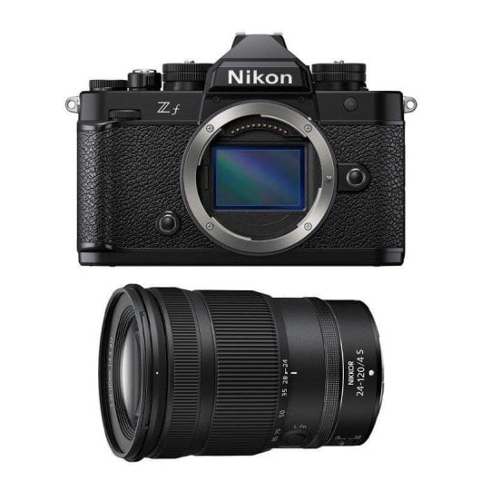 Cámara Mirrorless Nikon Zf 24.5MP Sensor Full-Frame 24-120mm f/4 S 4K UHD WiFi