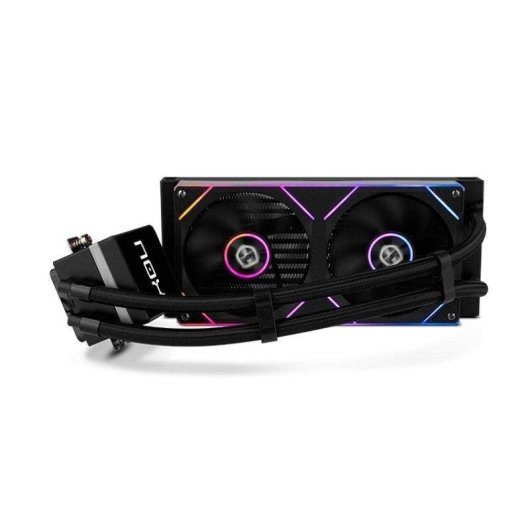 Refrigerazione Liquida NOX Hummer M-240 LCD 240mm 2 Ventole ARGB Schermo LCD