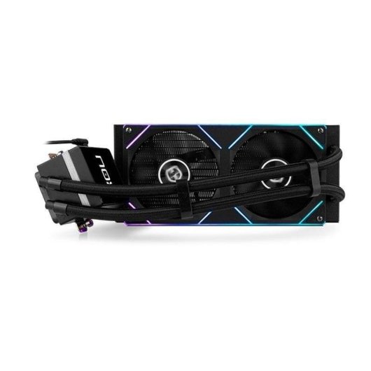 Refrigerazione Liquida NOX Hummer M-240 LCD 240mm 2 Ventole ARGB Schermo LCD