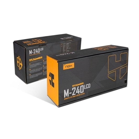 Refrigeration Liquide NOX Hummer M-240 LCD 240mm 2 Ventilateurs ARGB LCD