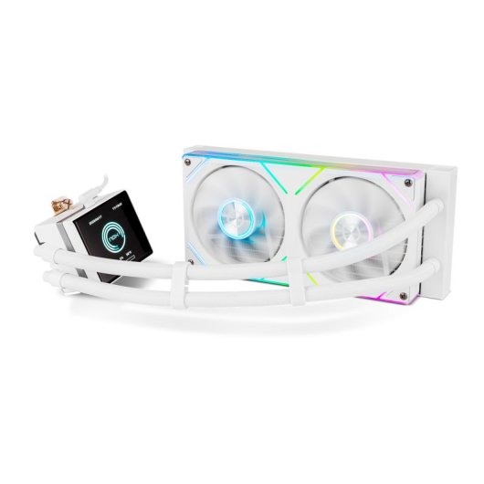 Refrigeración Líquida NOX Hummer M-240 LCD 240mm 2 Lüfter ARGB