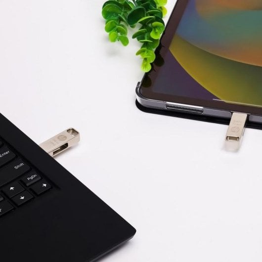 USB-Flash-Laufwerk PNY HP x206C 64GB USB-A USB-C Metall 120MB/s