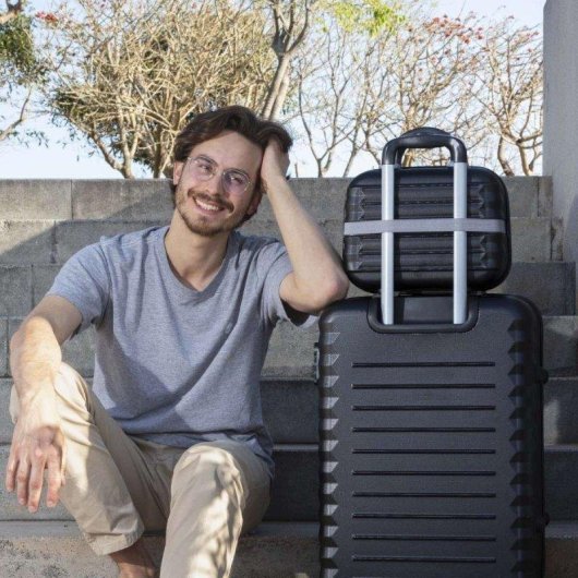 Nécessaire Numada Upfly Negronegro 11L ABS recyclé imperméable