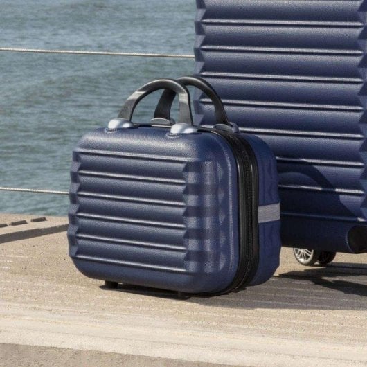Nécessaire de voyage Numada Upfly Bleu Marine 11L ABS recyclé