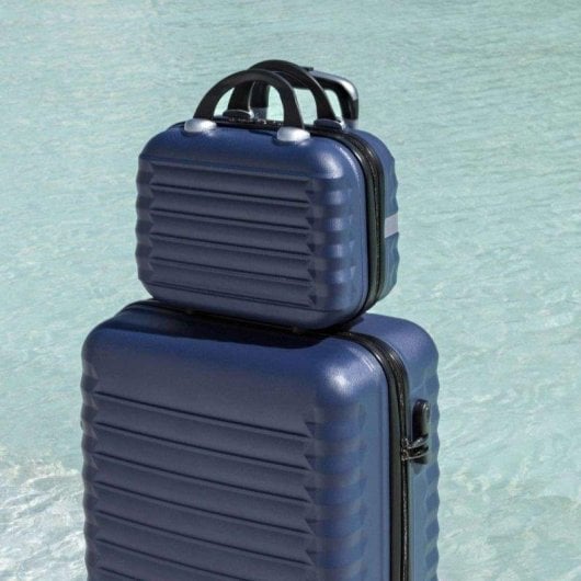 Nécessaire de voyage Numada Upfly Bleu Marine 11L ABS recyclé