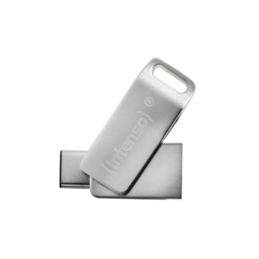 Unidad flash USB Intenso cMobile Line 128 GB USB-A USB-C metálica giratoria