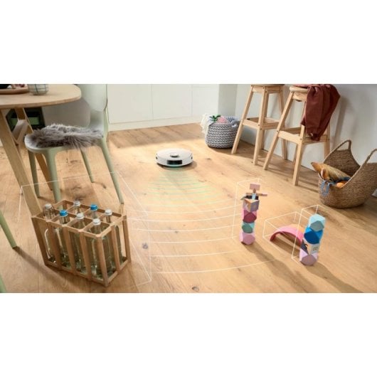 Aspirateur Robot et Laveur Bosch BCRC1W Navigation Laser 11.000 Pa Contrôle Vocal