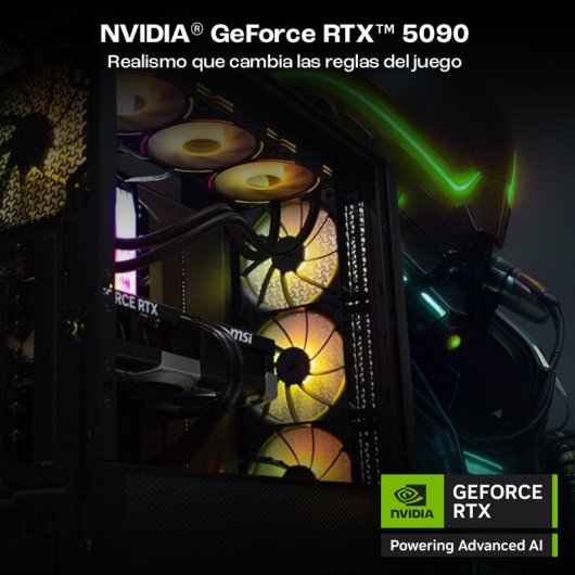 PCCom Ultimate Ryzen 9 9950X3D / 128 GB / SSD M.2 de 4 TB / RTX 5090 + Windows 11 Pro