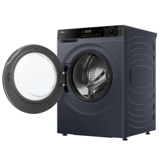 Lavadora Haier HW80-BP14357GTU1 Carga Frontal 8 kg 1400 rpm Clase A Antracita WiFi IA