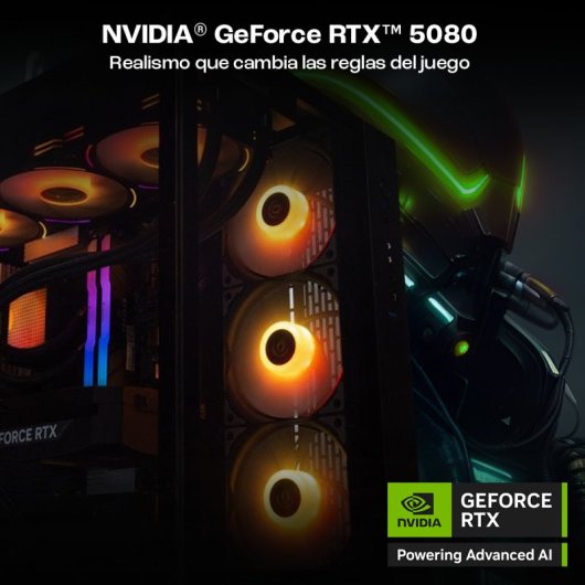 PCCom Ultimate Ryzen 7 7800X3D / 32GB / SSD M.2 de 2TB / RTX 5080 + Windows 11 Pro