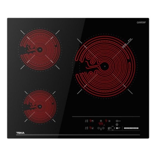 Piano cottura TEKA TBC 63620 vetroceramica 3 zone touch 60 cm