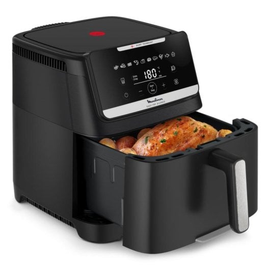 Friggitrice ad Aria Moulinex Easy Fry Silence 7L 1800W Digitale 10 Programmi