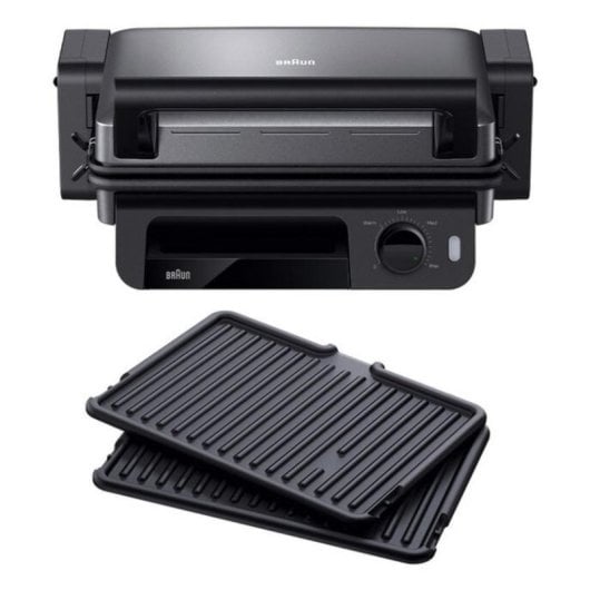 Parrilla eléctrica Braun MultiGrill 5 placas extraíbles 2000 W antiadherente
