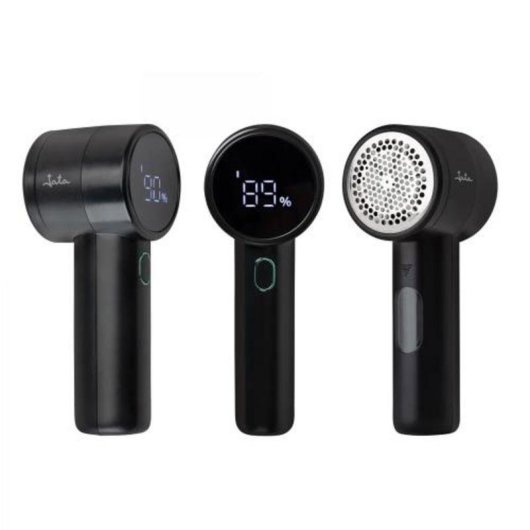 Quitapelucce Jata PL120B nero ricaricabile 3 velocità tecnologia silenziosa