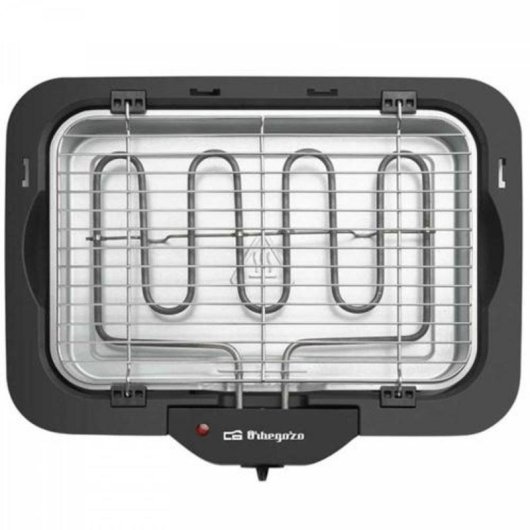 Barbecue elettrico Orbegozo BCT 2300 acciaio inox 2300W termostato regolabile