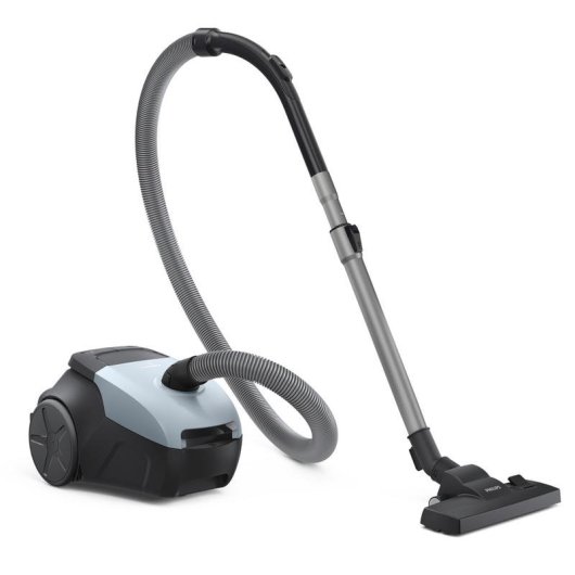 Aspirateur avec Sac Philips 2000 Series XD1142/10 750W HEPA 3L Noir Bleu