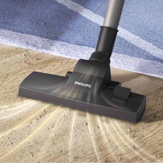 Aspirateur avec Sac Philips 2000 Series XD1142/10 750W HEPA 3L Noir Bleu