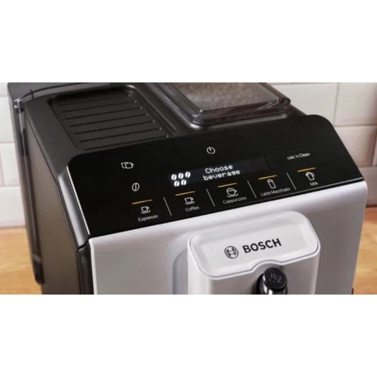 Máquina de café superautomática Bosch Serie 2 TIE20301 1,4 L 15 Bares com moinho e espumador