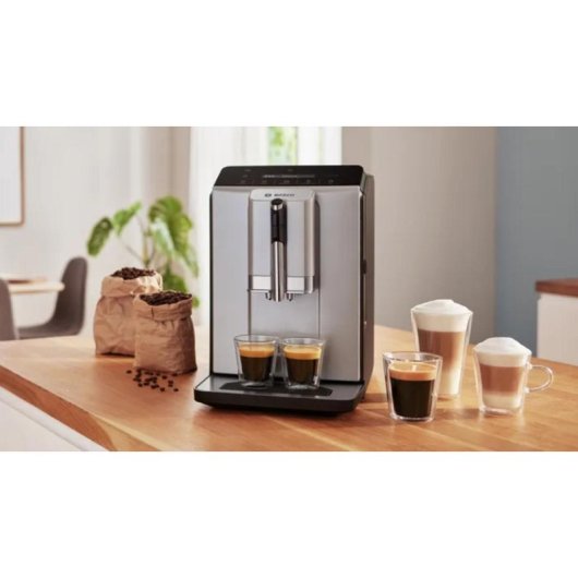 Máquina de café superautomática Bosch Serie 2 TIE20301 1,4 L 15 Bares com moinho e espumador