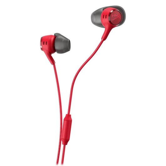 Auriculares HyperX Cloud Earbuds III S con cable USB-C para gaming y multimedia, color rojo