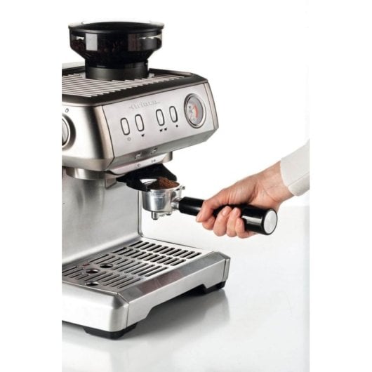 Cafetera Espresso Ariete 1313/10 2L 15 Bares con molinillo integrado y espumador
