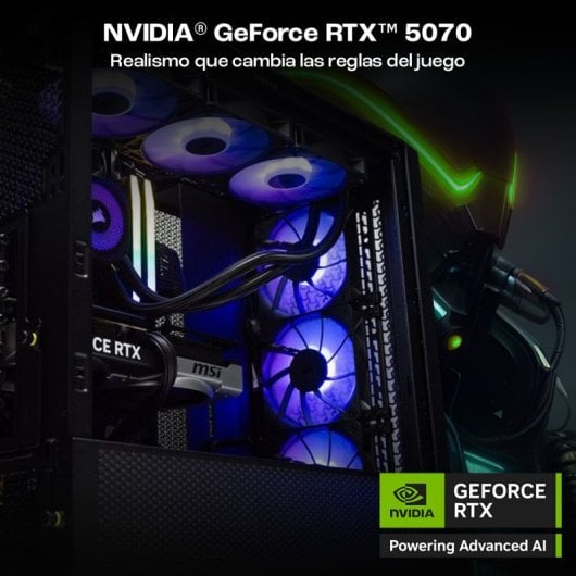 PcCom iCUE AMD Ryzen 7 9700X / 32GB / 1TB SSD / RTX 5070