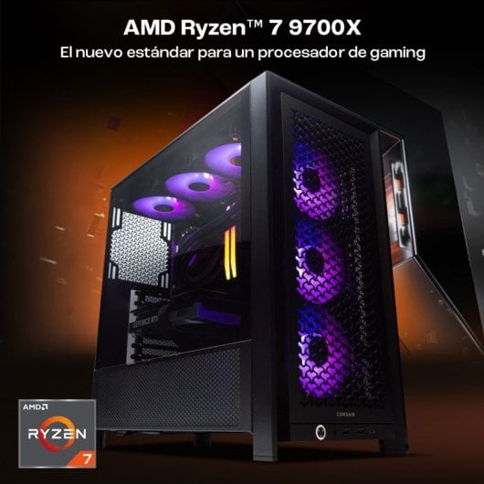 PcCom iCUE AMD Ryzen 7 9700X / 32GB / 1TB SSD / RTX 5070