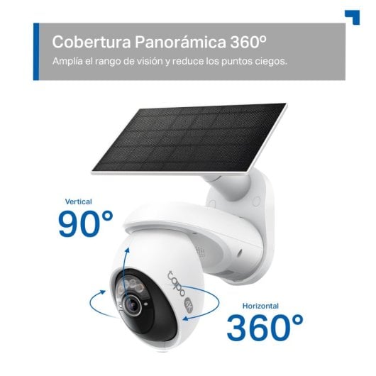 Caméra de surveillance TP-Link TC92 4K Vision Nocturne Extérieure Détection IA Audio Bidirectionnel